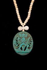 Chakrasambhava Turquoise Pendant