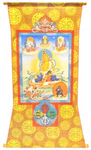 5 Zambala printed thanka