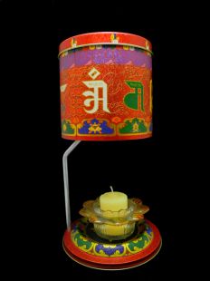 Om Mani B.Lamp Prayer wheel(No discounts)