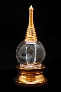 Aluminium Arylic stupa GP 12cm