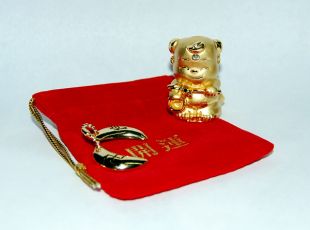 Fortune Stick Deity charm (A) GP