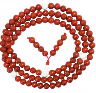 Rhodochrosite Mala 108 beads (8mm)