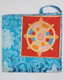 Sutra cover (S) ,Light blue, a piece.