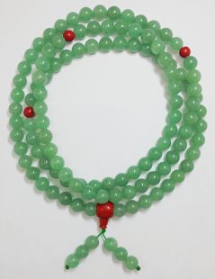 Aventurine 10mm mala (red)