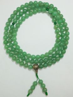 Aventurine 10mm mala (green)