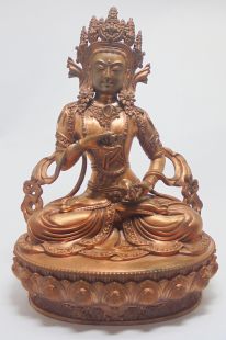 Copper Vajrasattva Statues 21cm