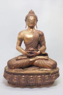 Copper Amitābha Statues 30cm