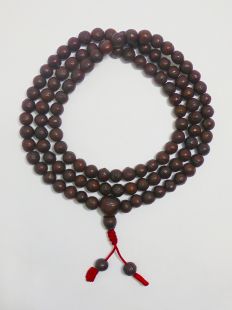 Phoenix Eye Bodhi Mala seed mala (Antique) 108beads 9-10mm