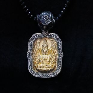 Sil. Pendant Avalokitesvara