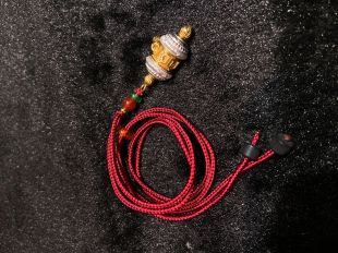 Prayer wheel pendant GSP