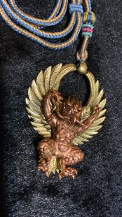 Copper Garuda pendant