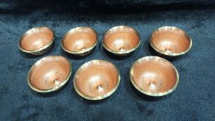 Brass 8Aus.Symbol bowl (S)