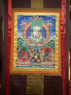 Embroidery Thanka(M) Vairocana