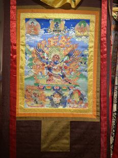 Embroidery Thanka(M)Phurba Vajra Dharma