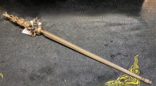 Khatvanga copper/antiqued