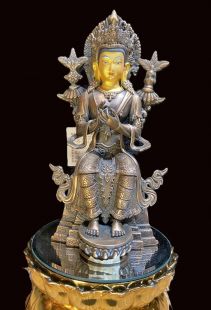 Future Buddha face paint