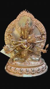 Guhyasamaja, red copper