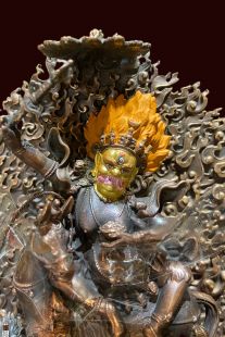 Auspicious Goddess, Bronze, Gilded