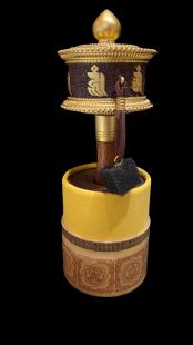 Handheld Prayer wheel resin (M)