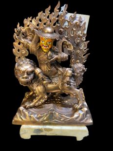 Dorje Lakpa copper/face paint