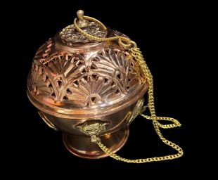 Copper handheld Incense burner