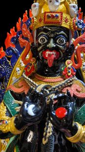 Zhaji Lhamo, the Tibetan goddess of wealth.