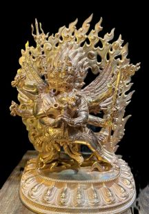 Phurpa yap-yum copper