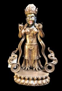 Palden Lamo standing face paint