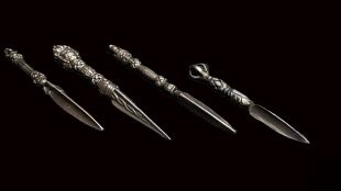 Heavenly Iron Phurba (Four Forms)