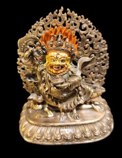 Karma Kagyu Mahakala face paint