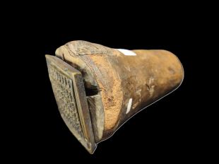 Tsatsa Molds brass w/wood