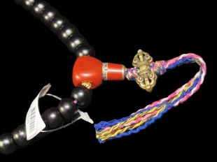 Abacus Shape Ebony mala 11mm