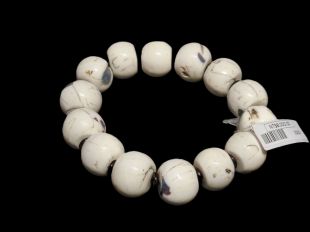 Antique conch shell bracelet
