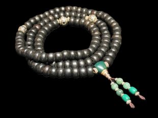 Ebony 108-bead Buddhist Prayer Beads