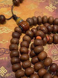 Lotus seed mala 10mm