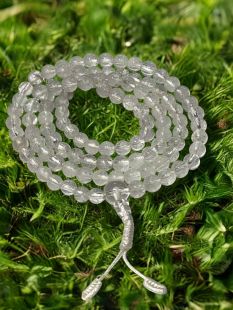 Himalayan Crystal Mala 6.5mm(Sold out)